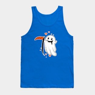 Ghost with a scythe Tank Top